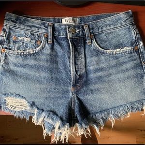 AGOLDE Parker Cutoff Shorts